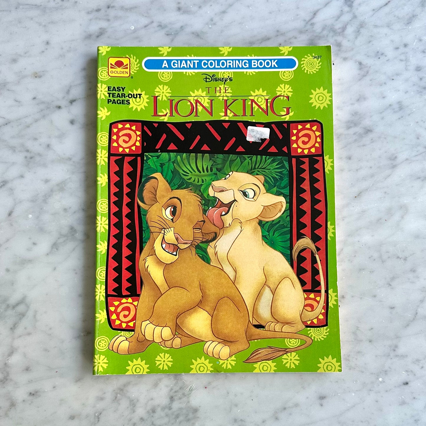 1994 Disney’s The Lion King Coloring Book