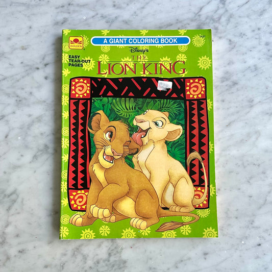 1994 Disney’s The Lion King Coloring Book