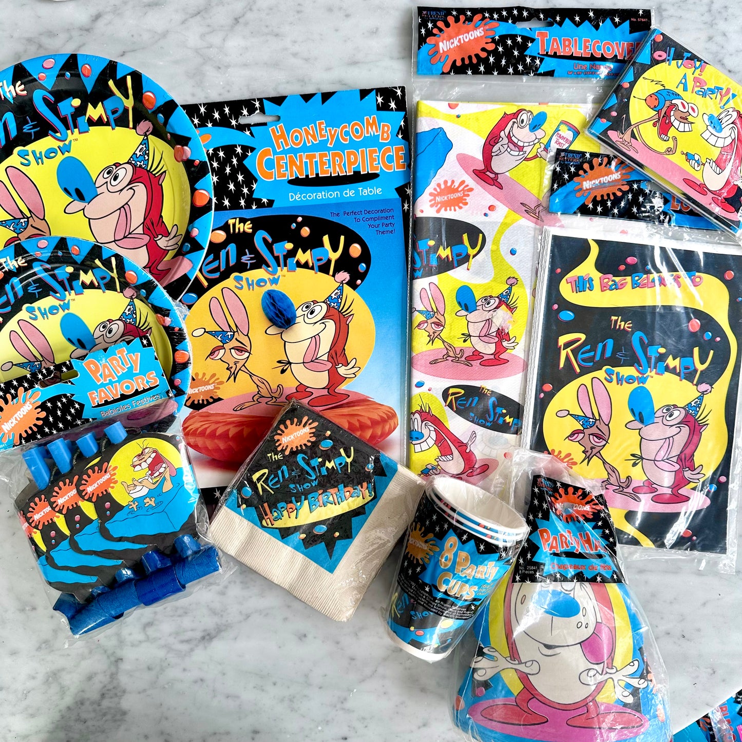 1992 Ren & Stimpy Party Supplies