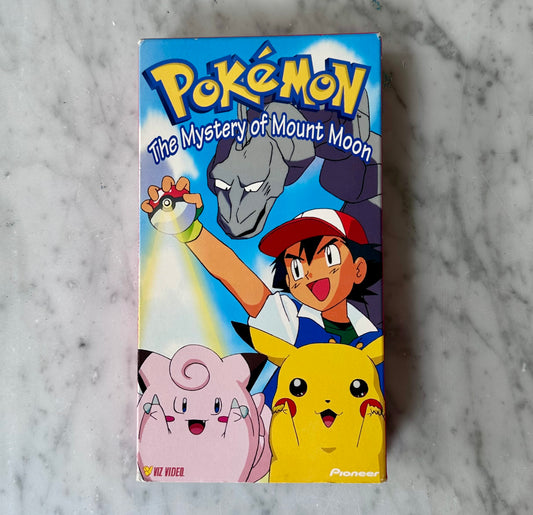 1997 Pokémon The Mystery of Mount Moon VHS