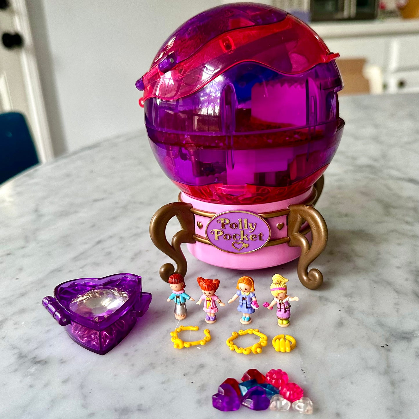 1996 Polly Pocket Jewel Magic Ball