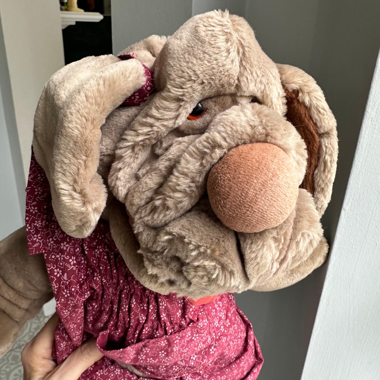 1981 Wrinkles the Dog Plush