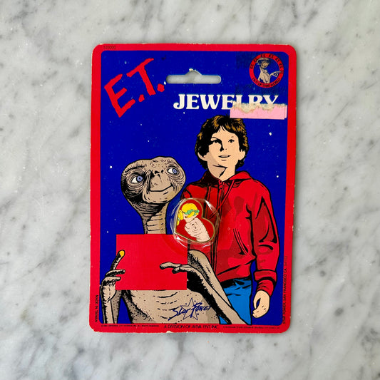 1982 E.T. and Gertie Enamel Pin