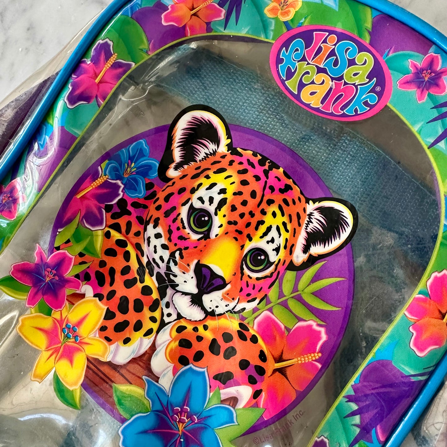 Vintage Lisa Frank Hunter Backpack *Damaged*