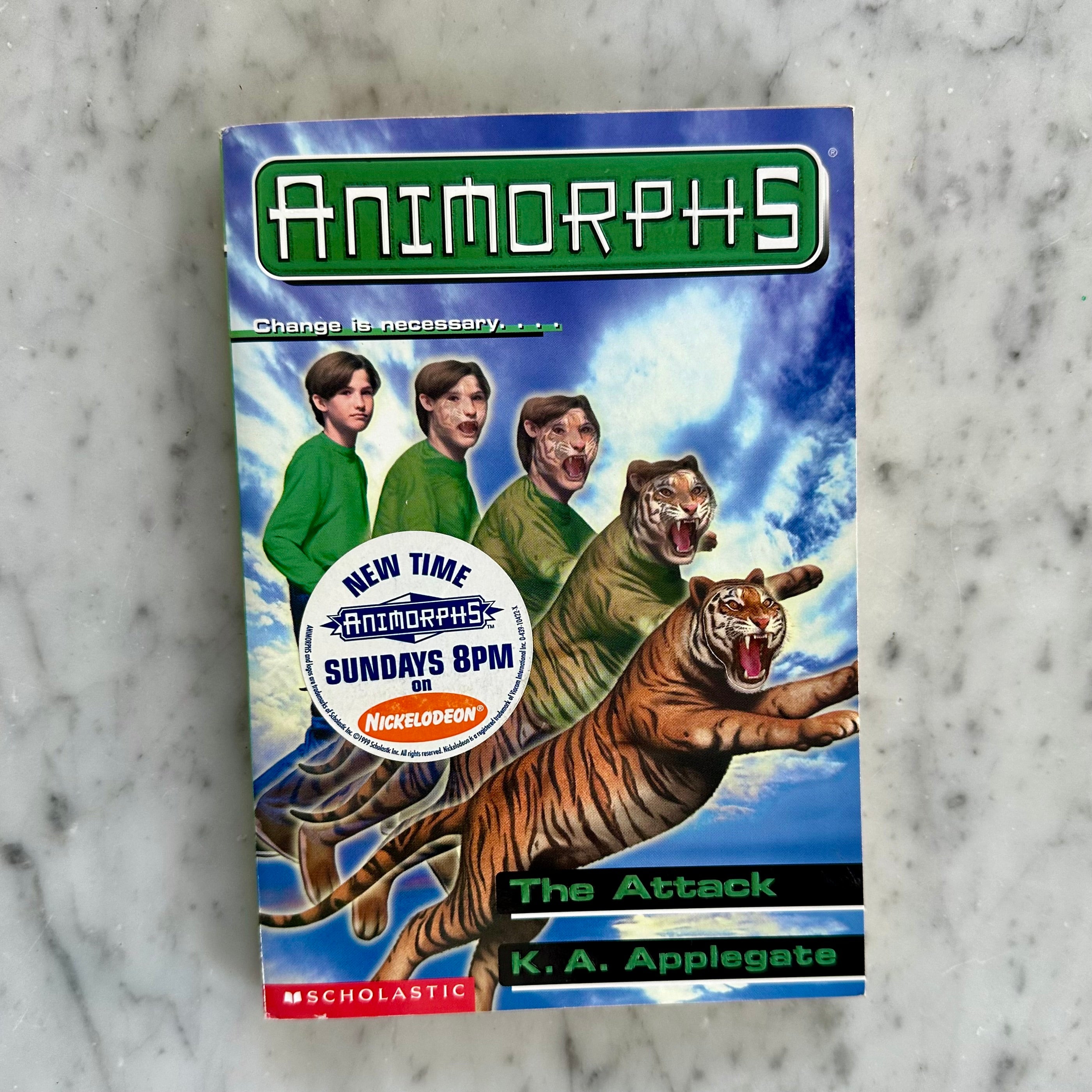 Animorphs “The Attack” Book – HaveAPollyDay