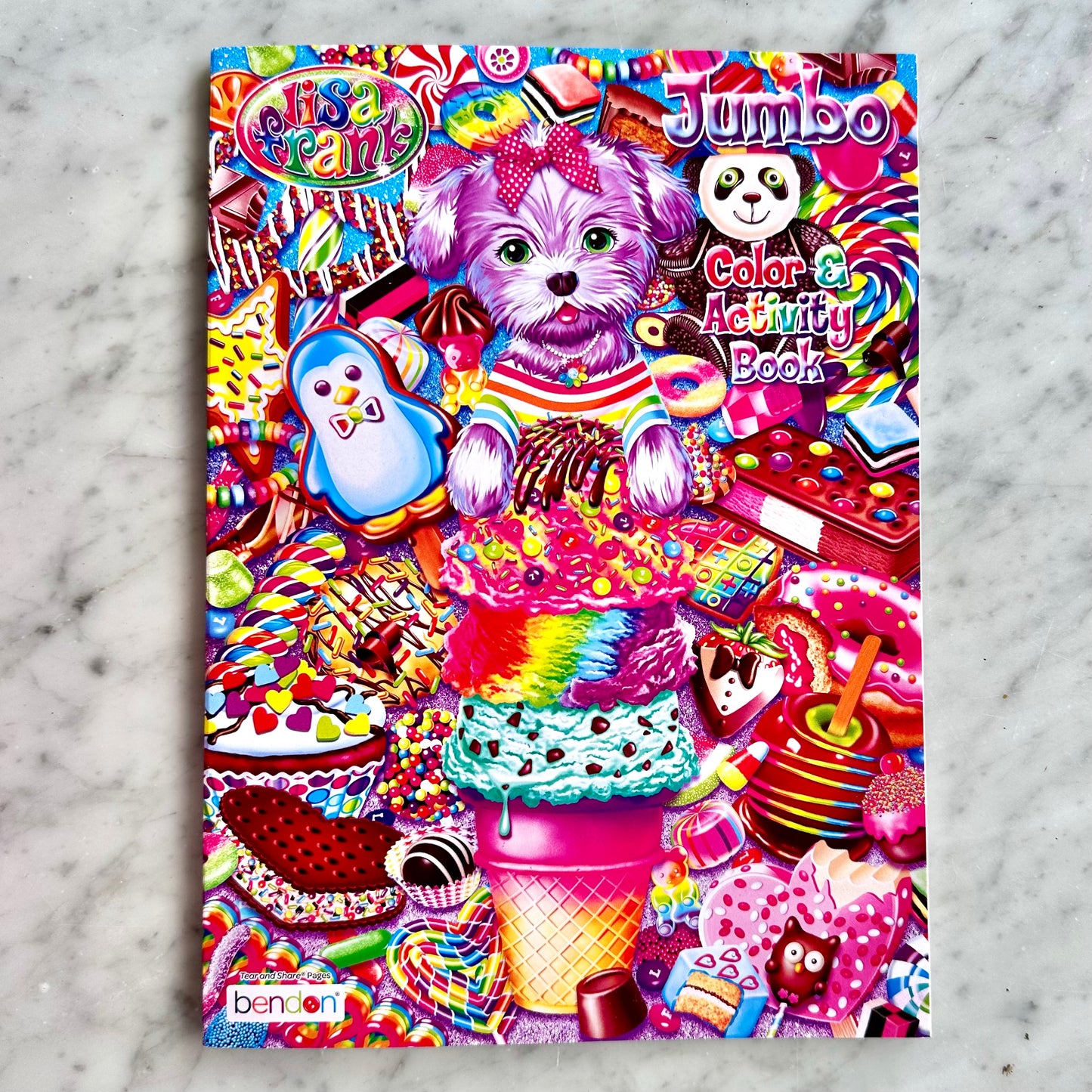Lisa Frank Jumbo Coloring & Activity Book