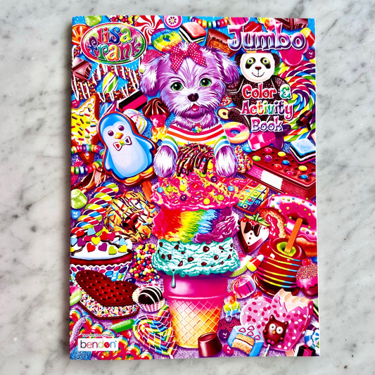 Lisa Frank Jumbo Coloring & Activity Book