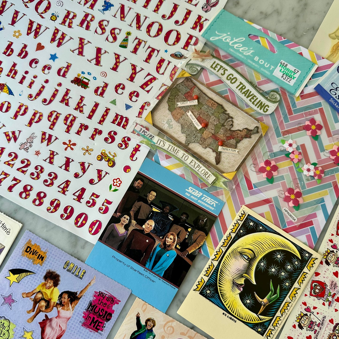 Vintage Sticker Lot