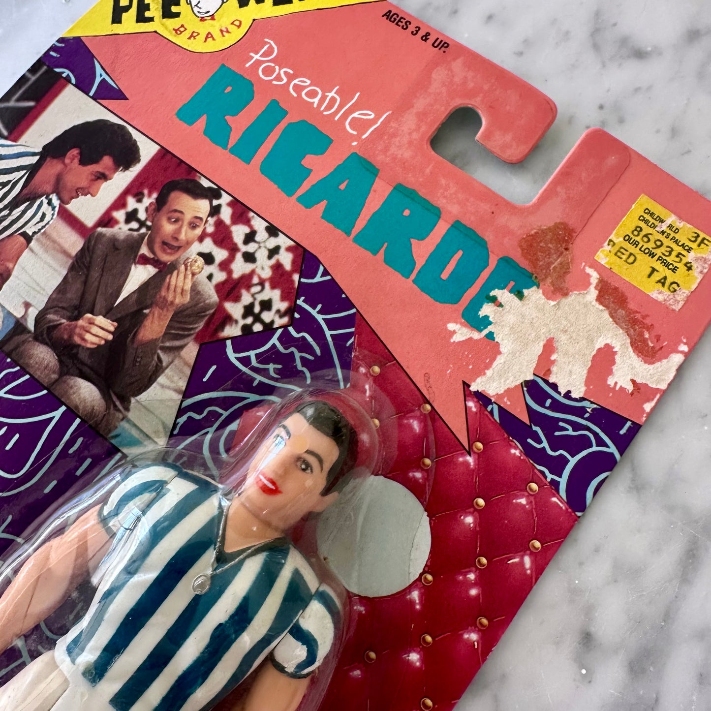 1988 Pee Wee’s Playhouse Ricardo Action Figure