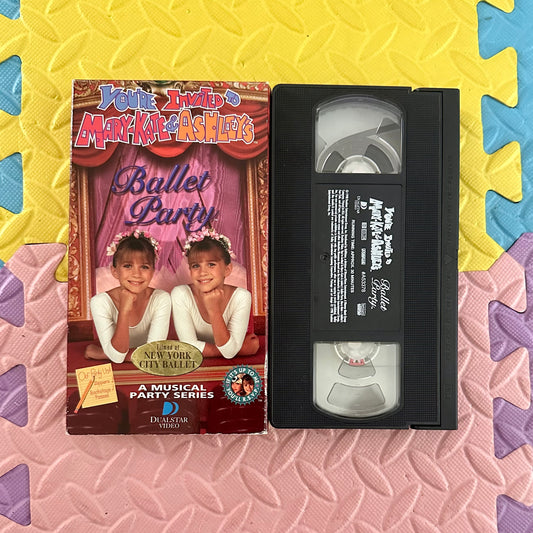 90’s You’re Invited to Mary Kate & Ashley’s “Ballet Party” VHS