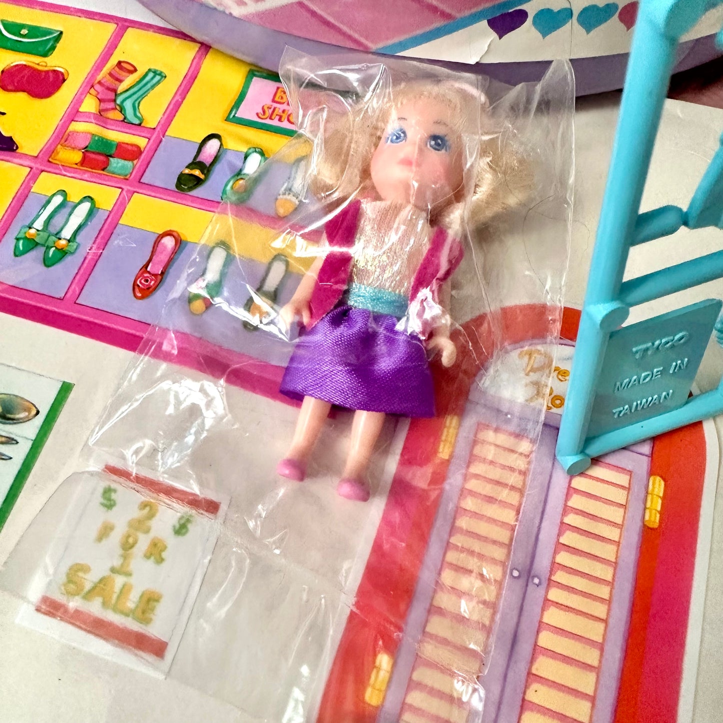 1990 TYCO Dream Builders Shopping Model