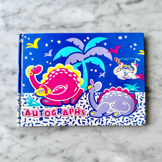90’s Flomo Dino Autograph Book