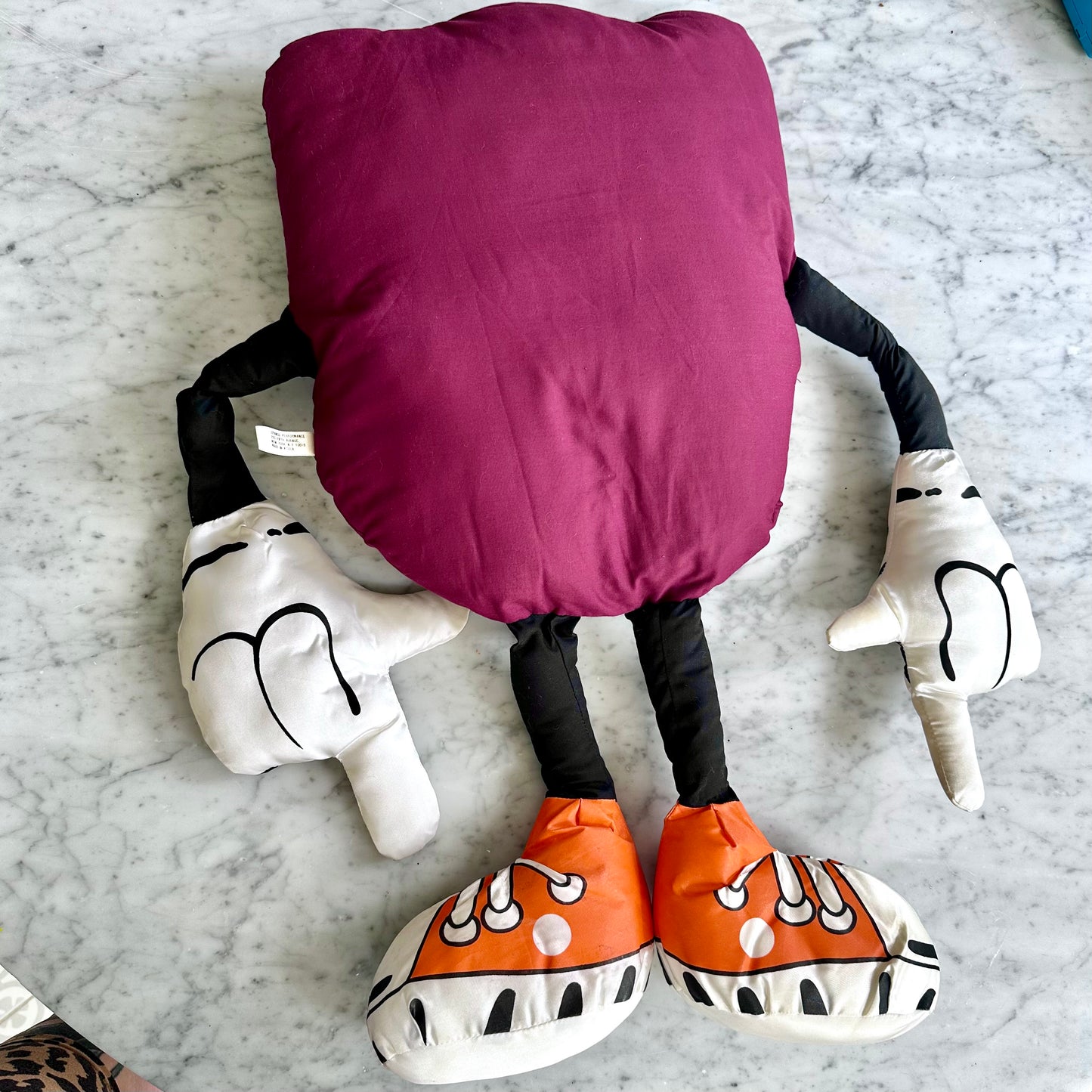 1987 California Raisins Pillow Person