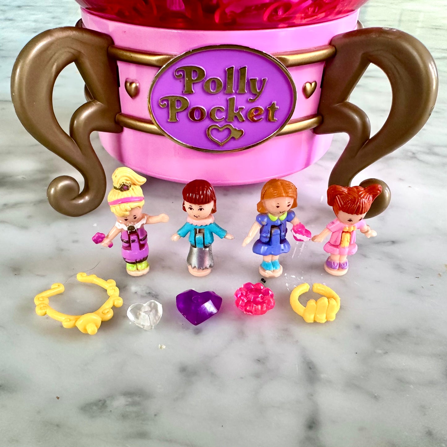 1996 Polly Pocket Jewel Magic Ball