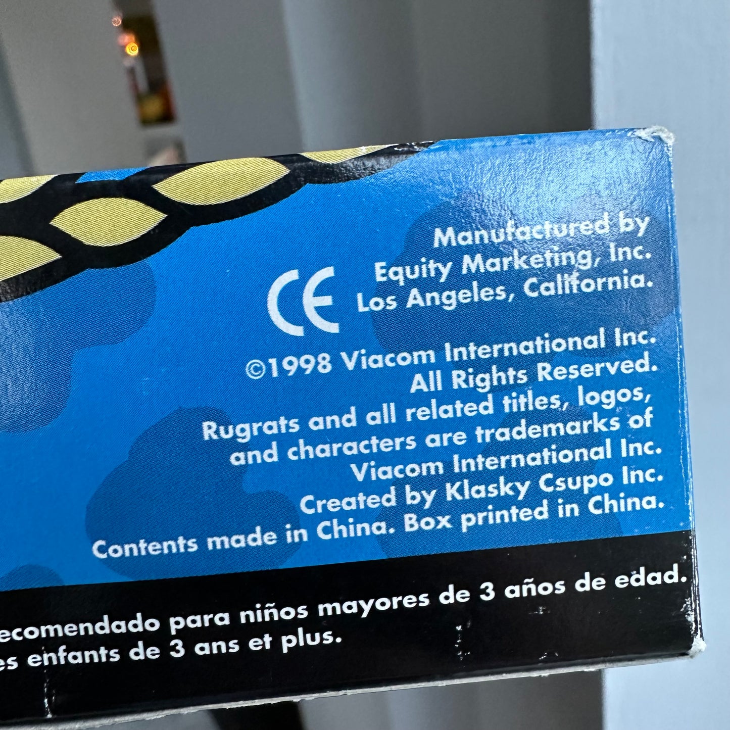 1998 Rugrats Touch and Talk Watch