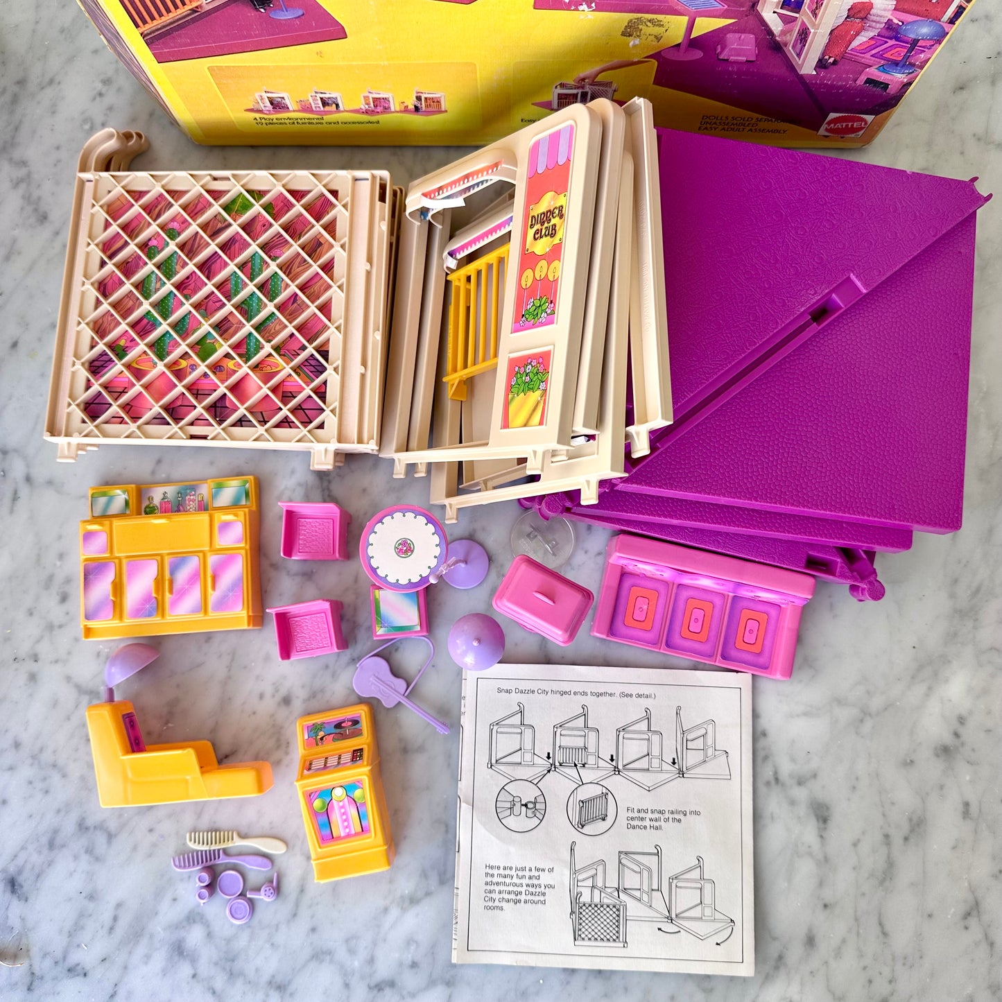 1981 Mattel Dazzle City Playset