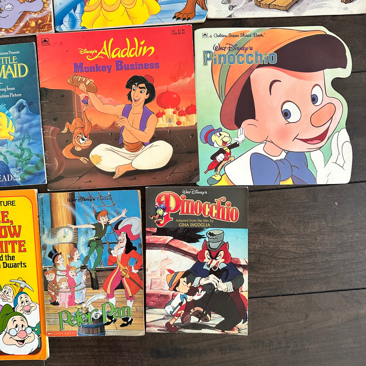 Vintage Disney Book Lot