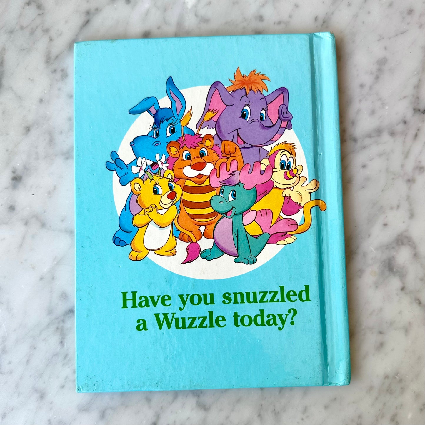 1985 Wuzzles Win One For Bumblelion Book