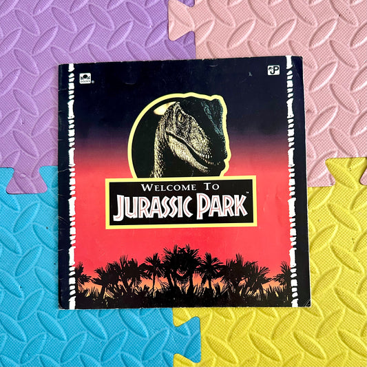 1993 Welcome to Jurassic Park Storybook