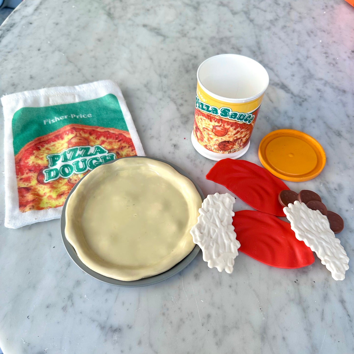 80’s Fisher Price “Fun With Food” Homemade Pizza