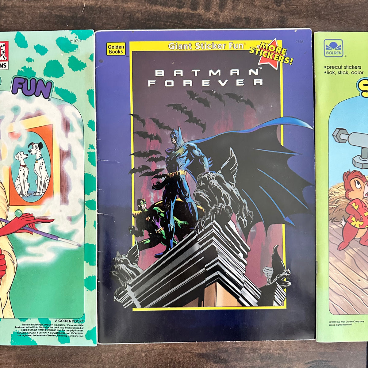Vintage Sticker Fun Book Lot