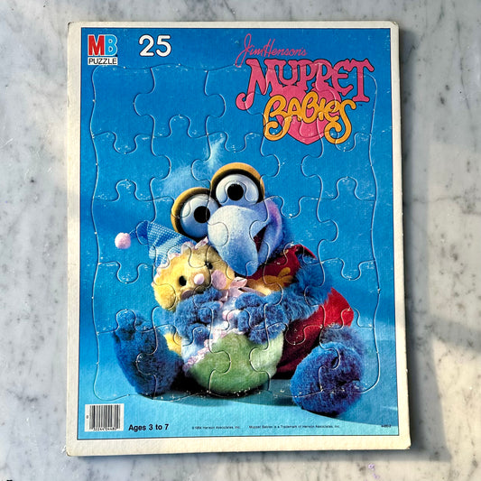 1987 Disney’s Muppet Babies Gonzo Puzzle