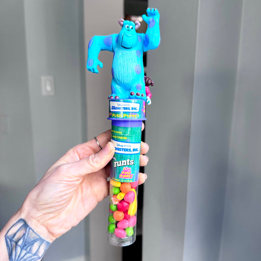 Vintage Monsters Inc Candy Tube