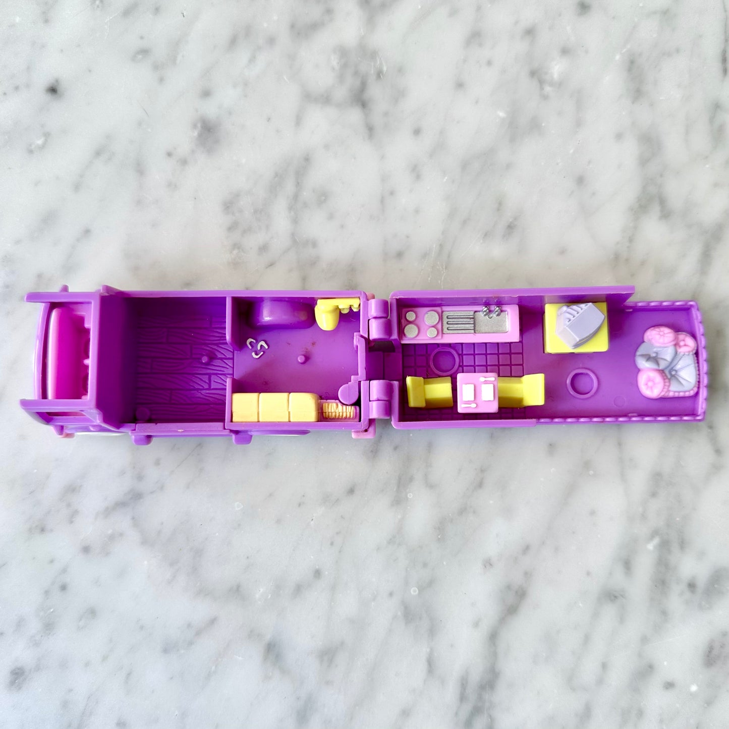 1994 Polly Pocket Stable on the Go Out n' About 100% Complete