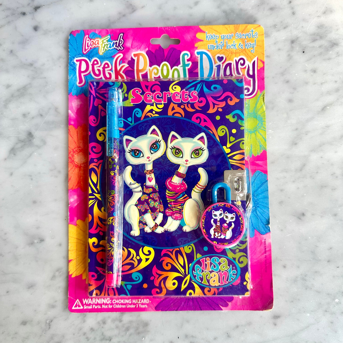 90’s Lisa Frank Peek Proof Diary