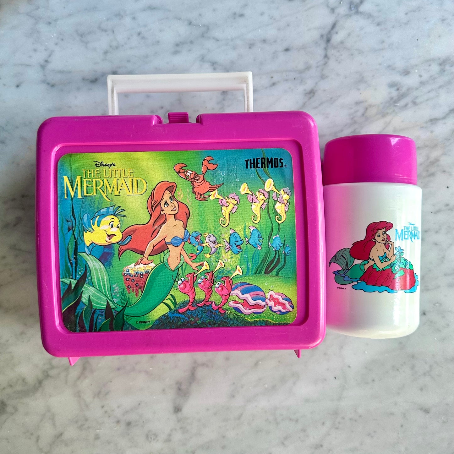 90’s The Little Mermaid Lunchbox and Thermos