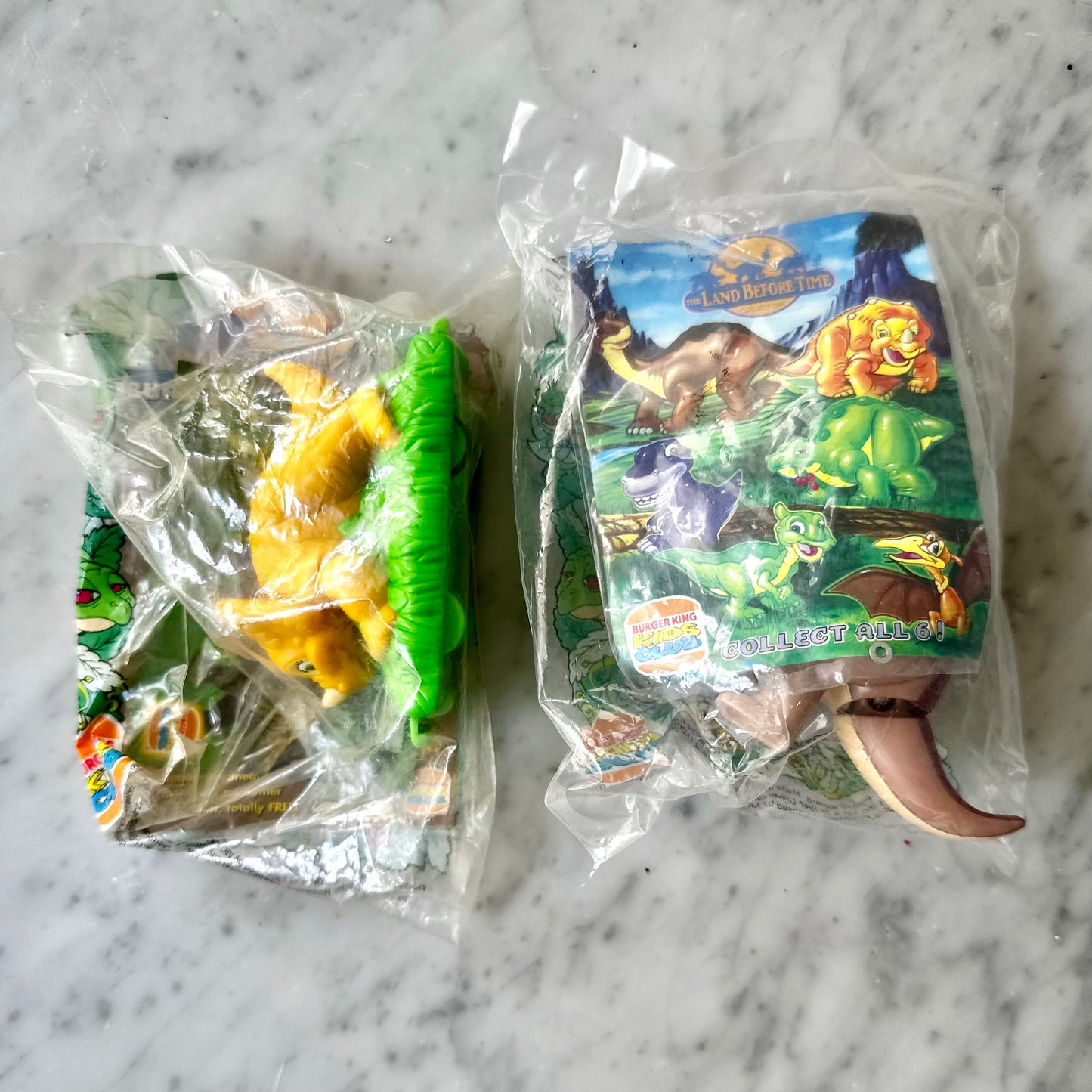 1997 BK Kids Meal Cera & Little Foot Toys