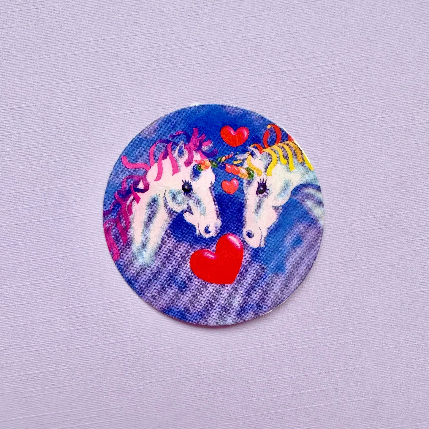 1982 Lisa Frank Unicorn Sticker