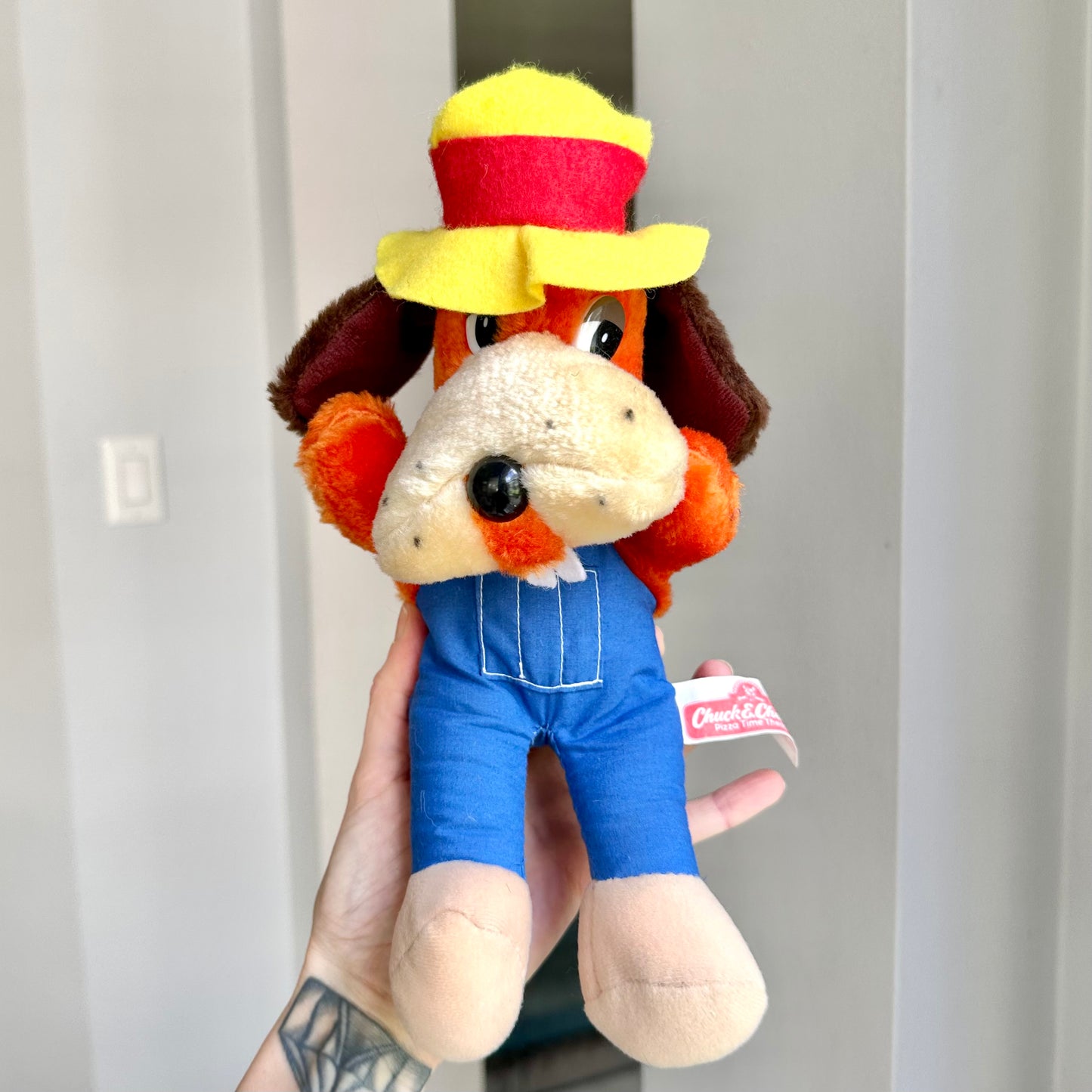 80’s Chuck E Cheese “Jasper T. Jowls” Plush