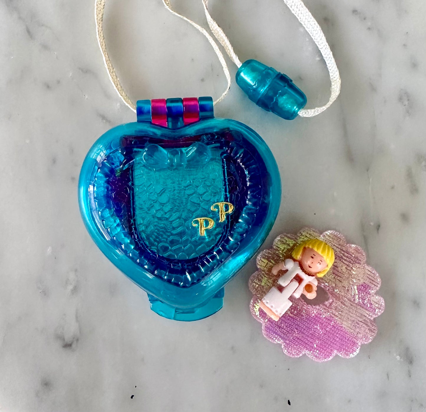 1996 Polly Pocket Wedding Day Locket