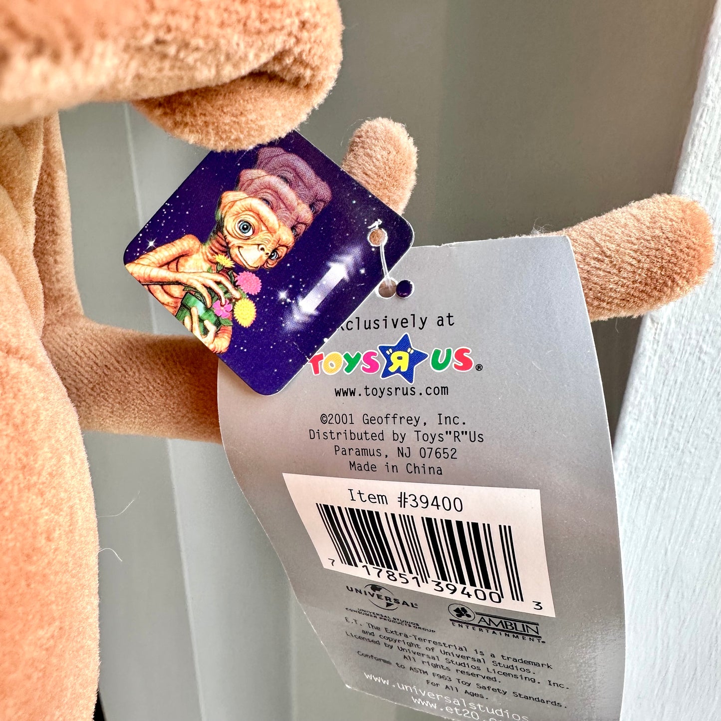 2001 Growing Neck E.T. Doll