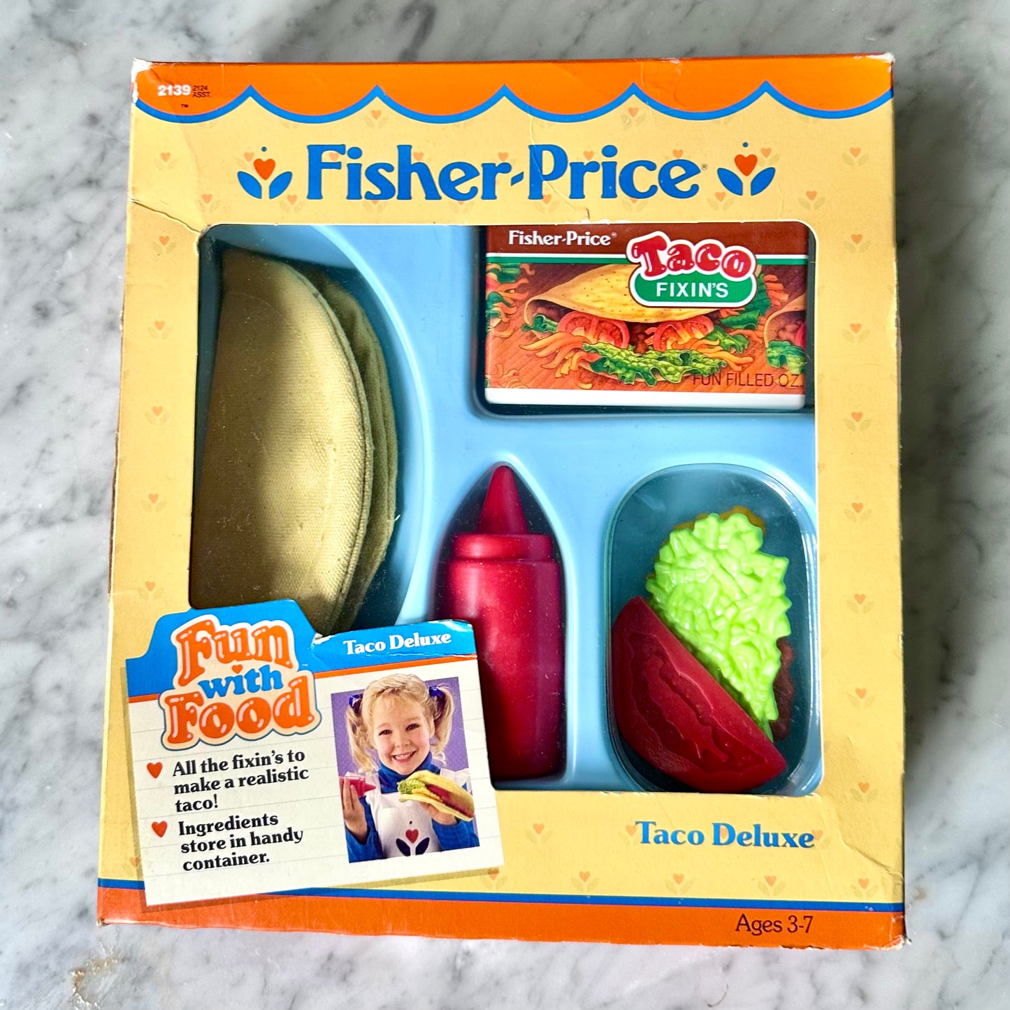 80’s Fisher Price Fun With Food “Taco Deluxe”