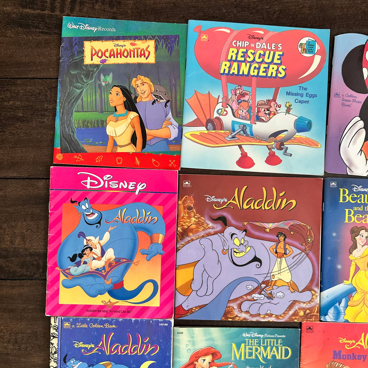 Vintage Disney Book Lot