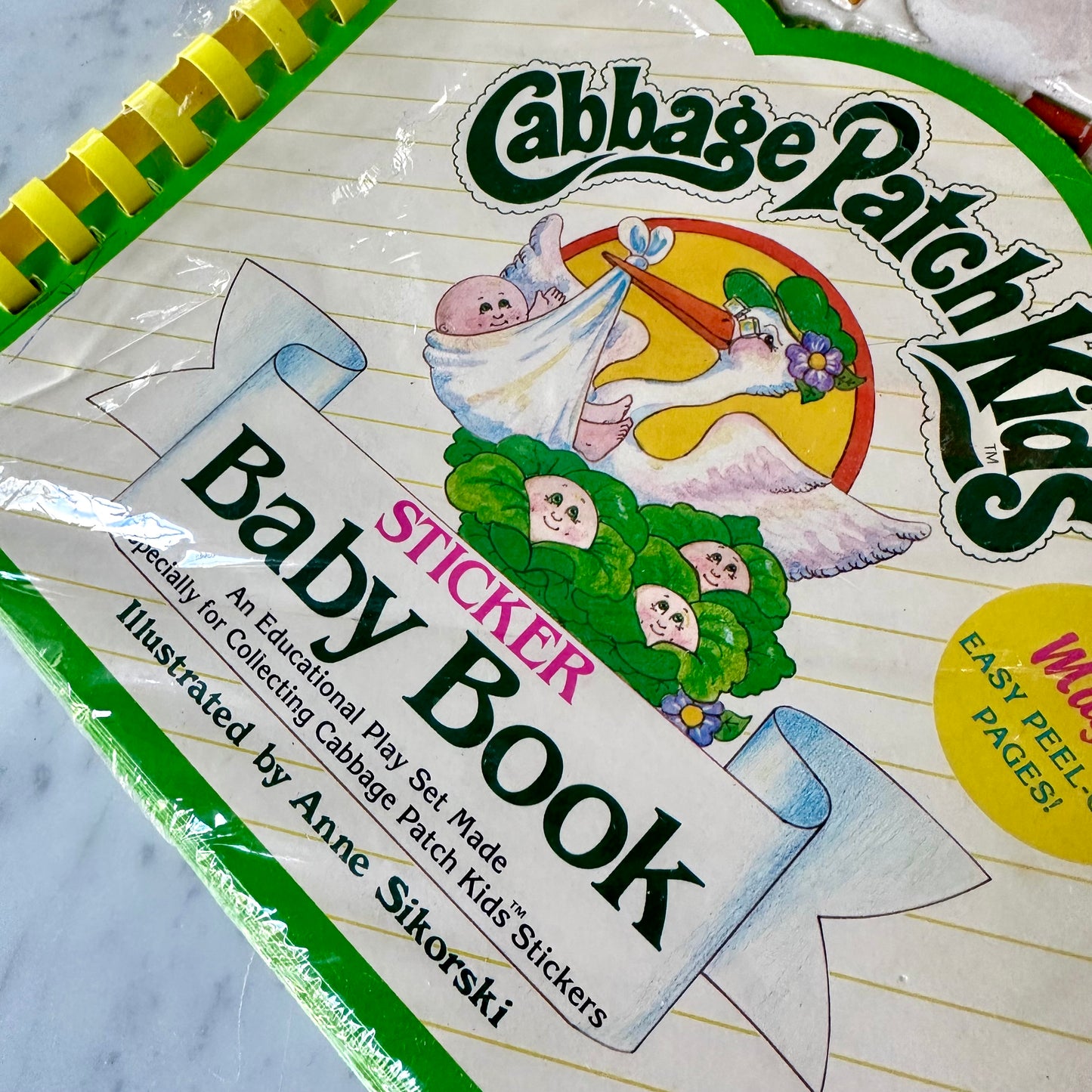1983 CPK Sticker Baby Book