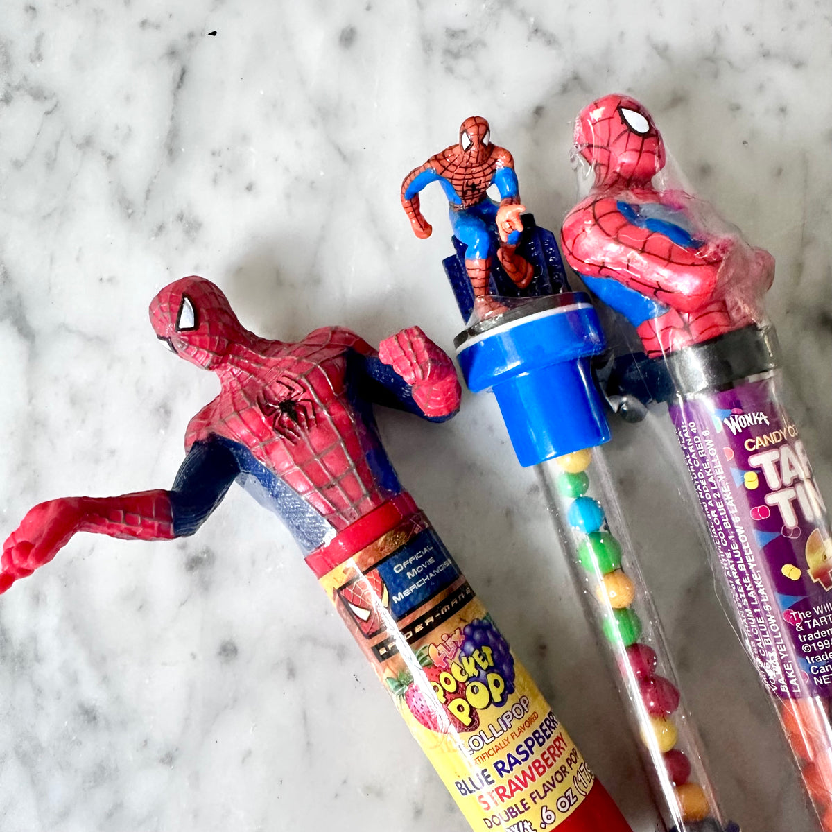 Vintage Spider-Man Candy Lot