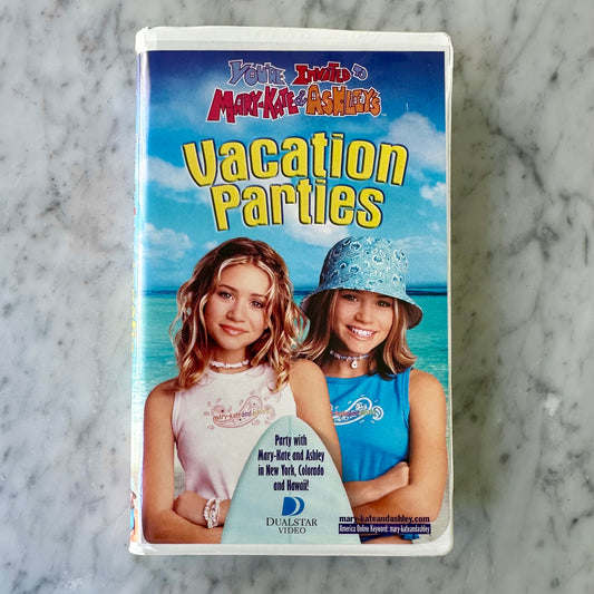 You’re Invited to Mary Kate and Ashley’s Vacation Parties VHS