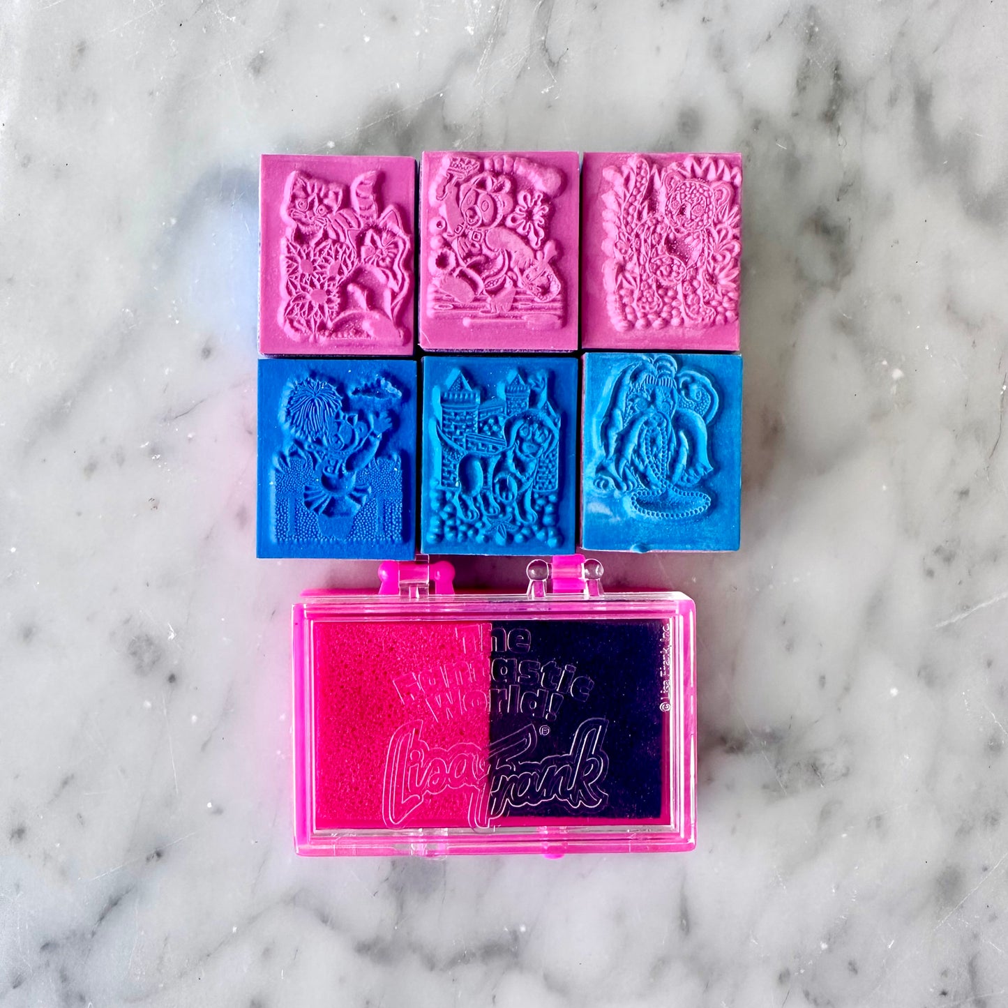 90’s Lisa Stamps & Stamp Pad
