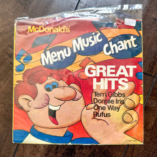 1981 McDonald's Menu Music Chant Great Hits