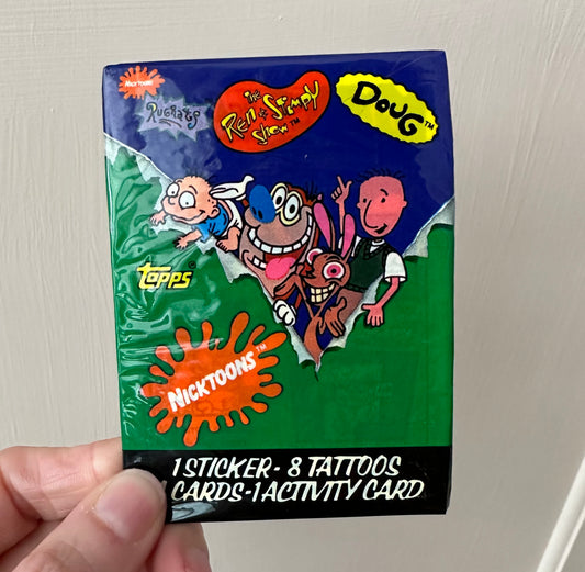 1993 Topps Nicktoons Card Pack