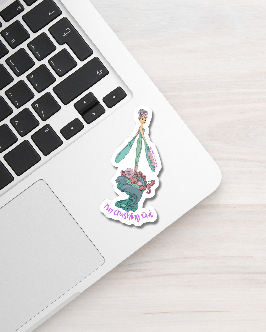 Sky Dancer "I'm Crashing Out" Sticker