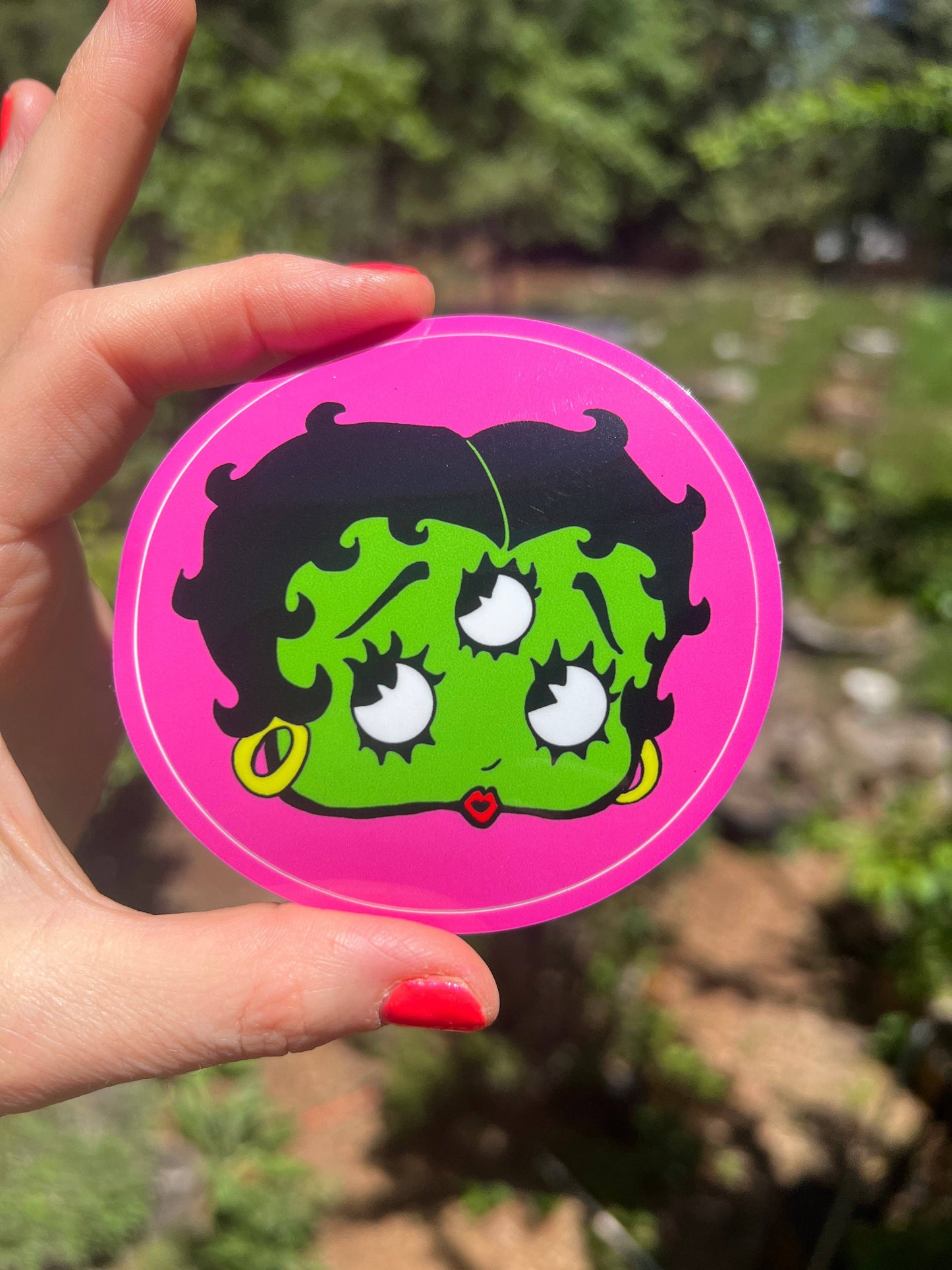 3 Inch Sticker Betty Bloop