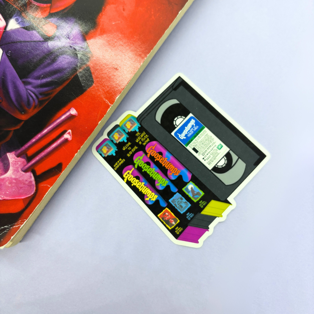 90's VHS Horror TV Show | Sticker Die Cut
