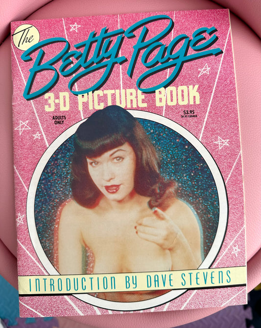 Betty Page 3-D Picture Book